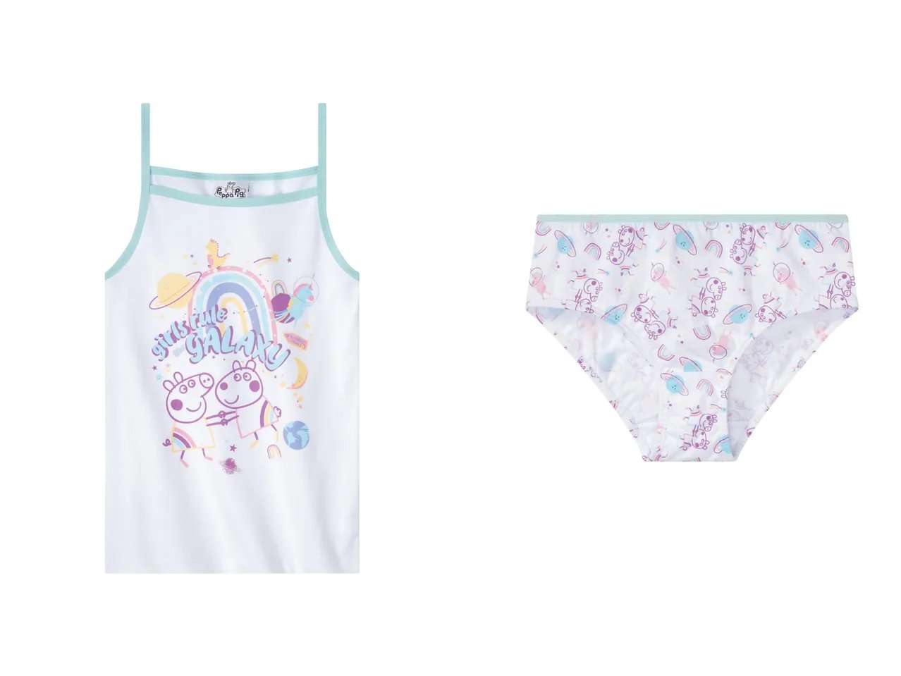 Coordinato intimo da bambini “Paw Patrol, Peppa Pig, Barbie, Transformers, Jurassic World”