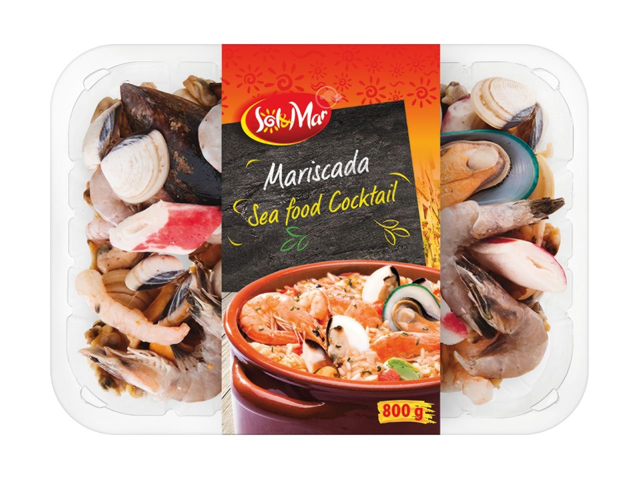 Mix di frutti di mare
