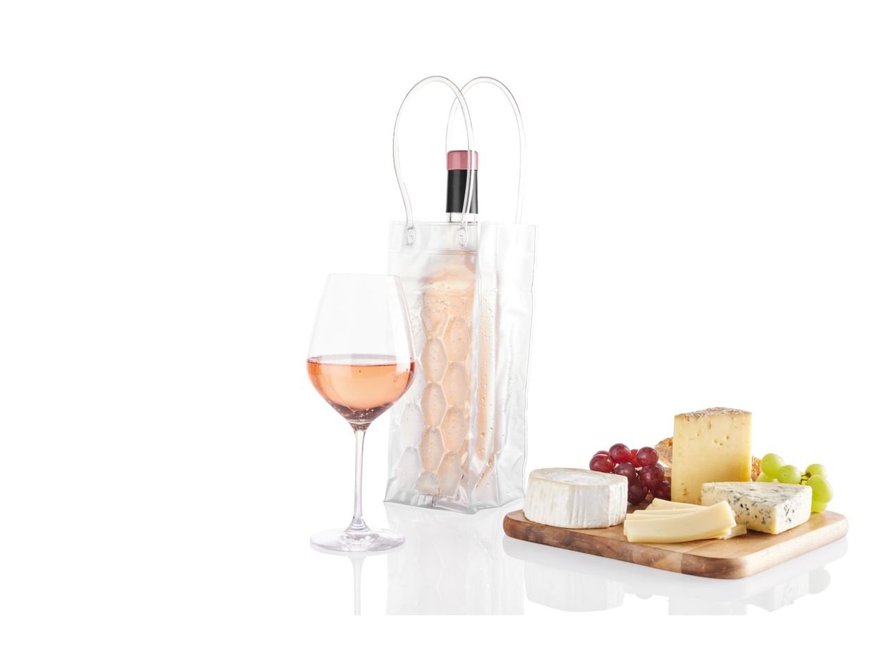 Borsa portabottiglie refrigerante o accumulatore di freddo flessibile