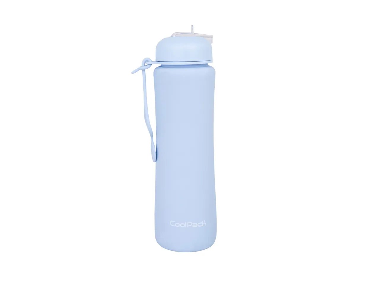 Borraccia o borraccia pieghevole in silicone, 600 ml