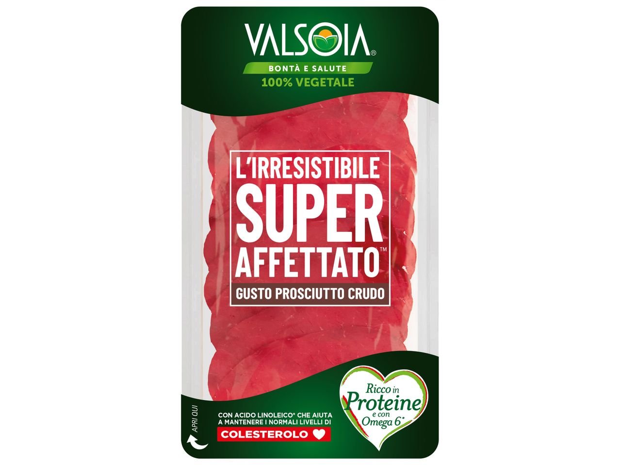 Super affettato gusto di prosciutto crudo