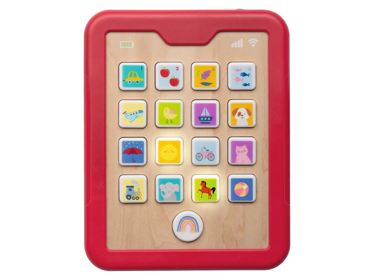 Tablet didattico in legno