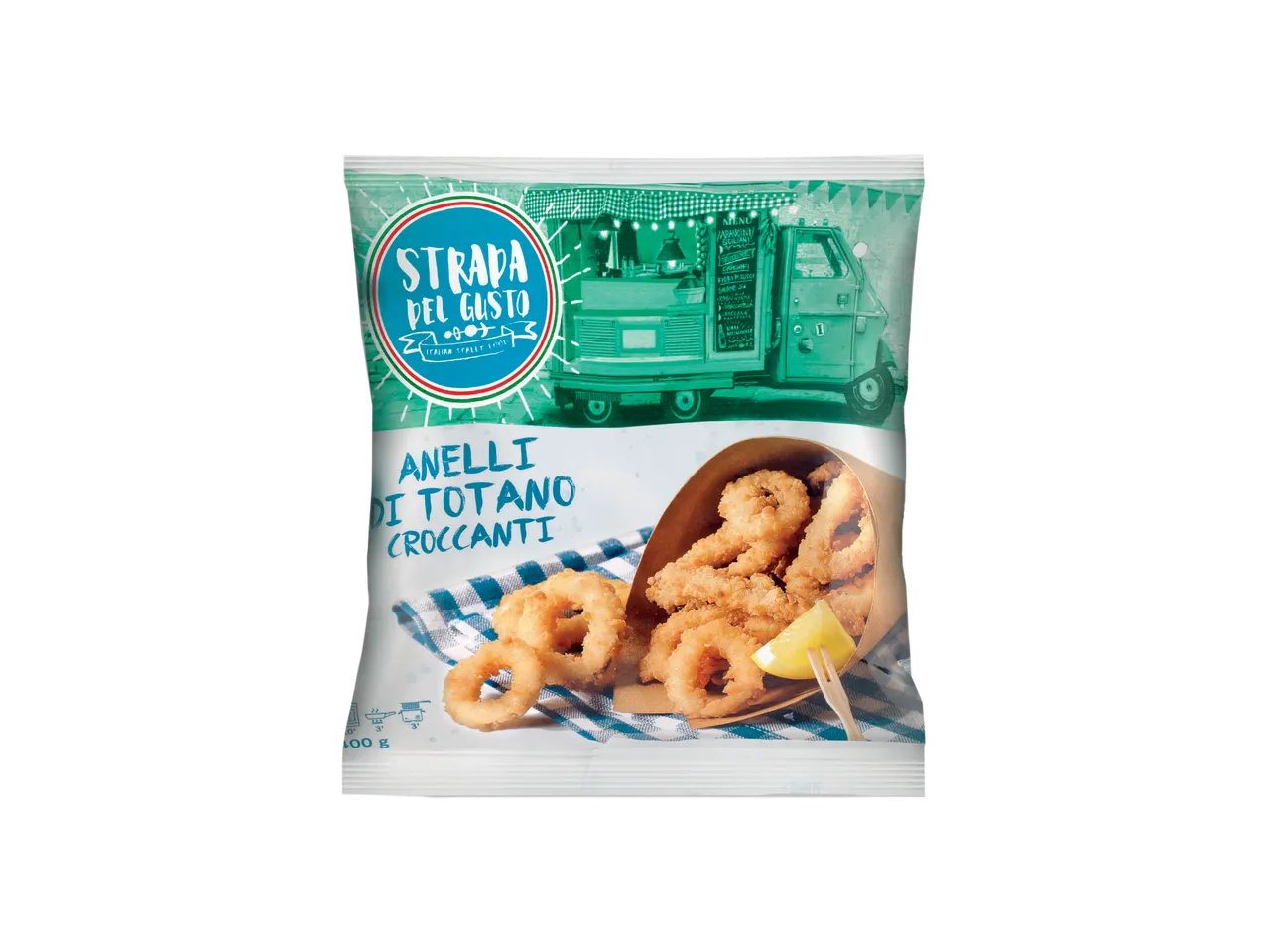 Anelli di totano croccanti