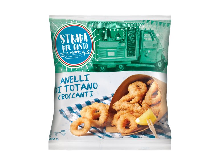 Anelli di totano croccanti