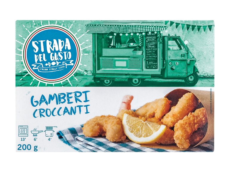 Gamberi croccanti