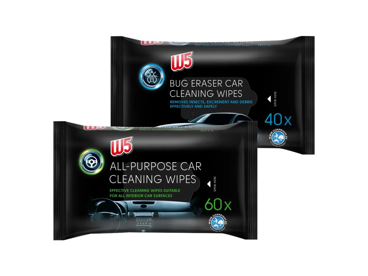 Salviette per la pulizia dell’auto