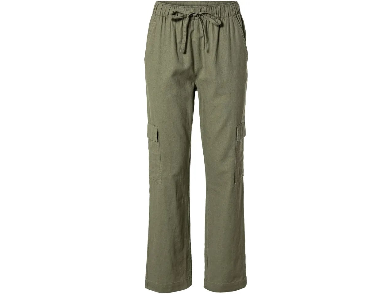 Pantaloni in lino da donna