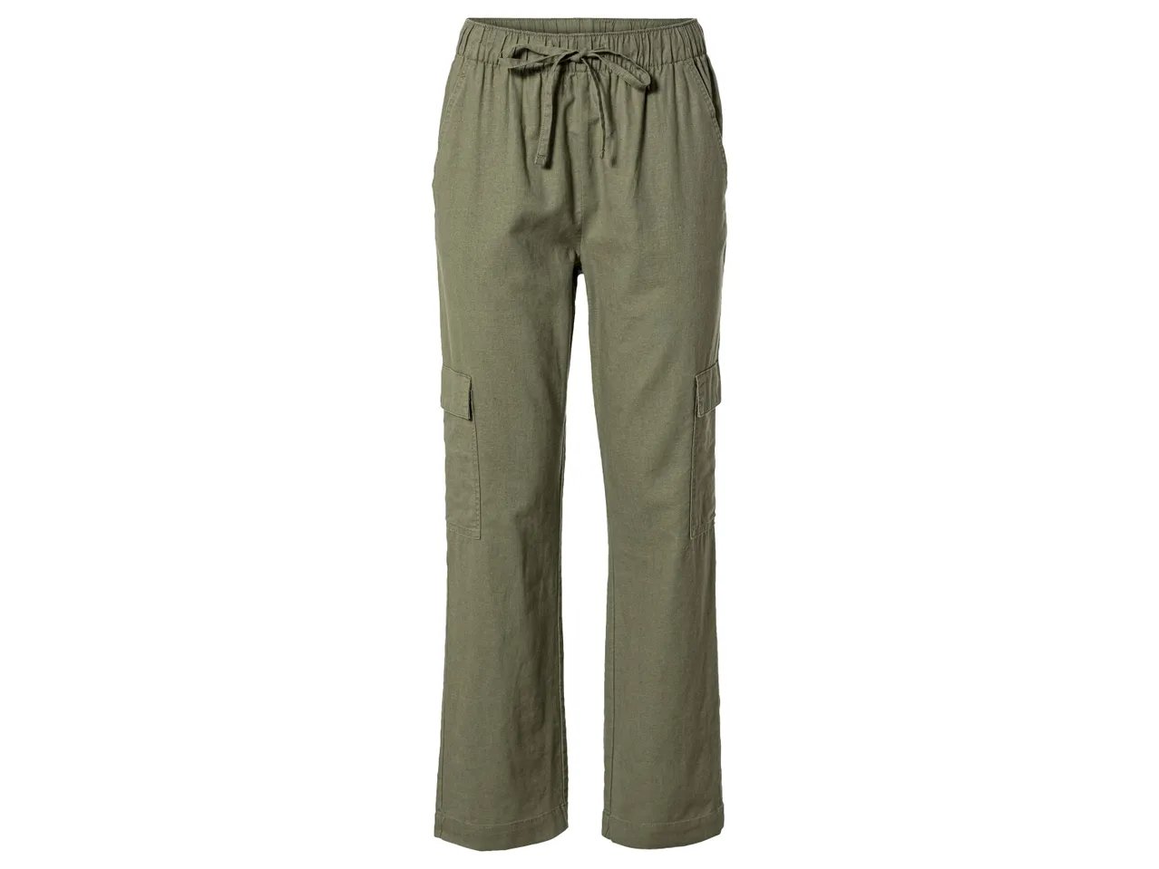 Pantaloni in lino da donna