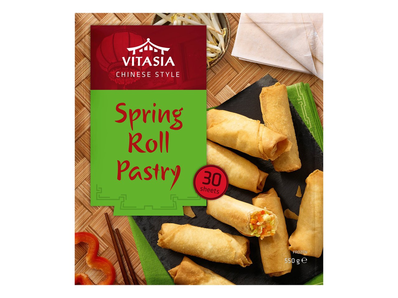 Sfoglie per involtini primavera