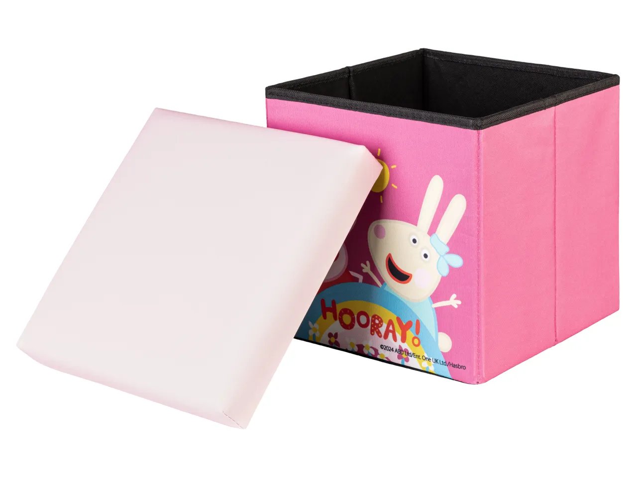 Pouf contenitore per bambini "Peppa Pig"