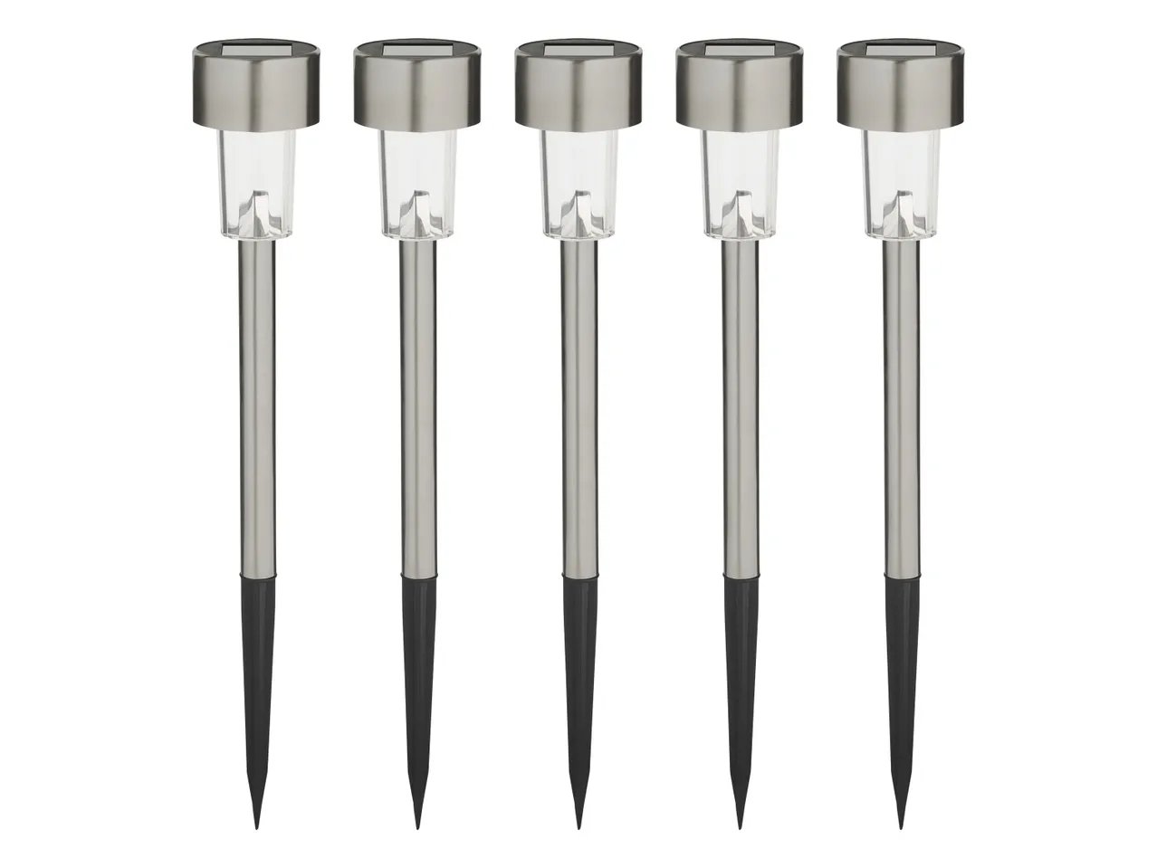 Lampada LED ad energia solare con picchetto