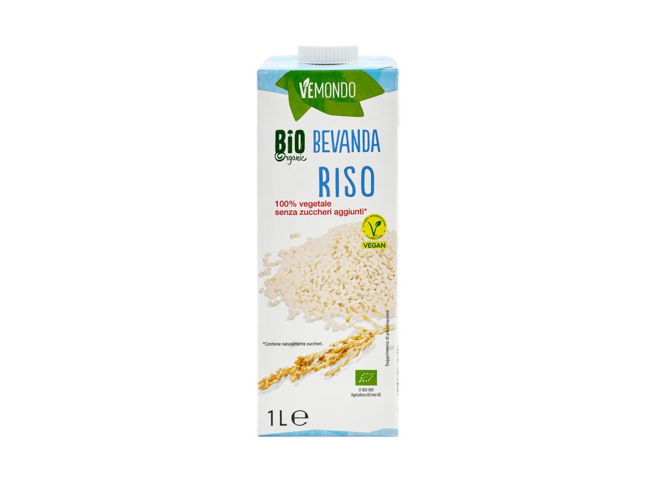 Bevanda bio a base di riso