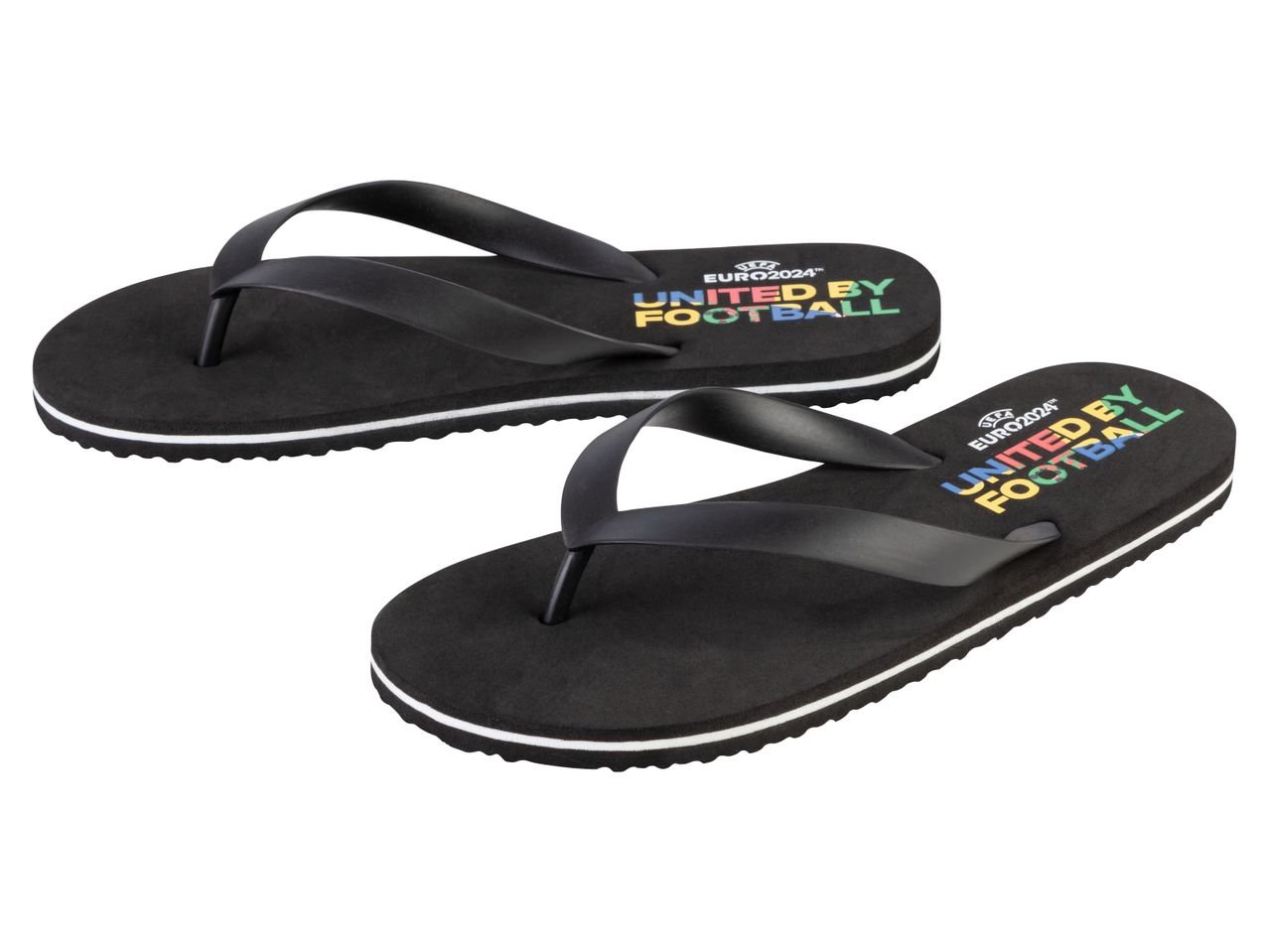 Infradito da uomo e donna "UEFA 2024"