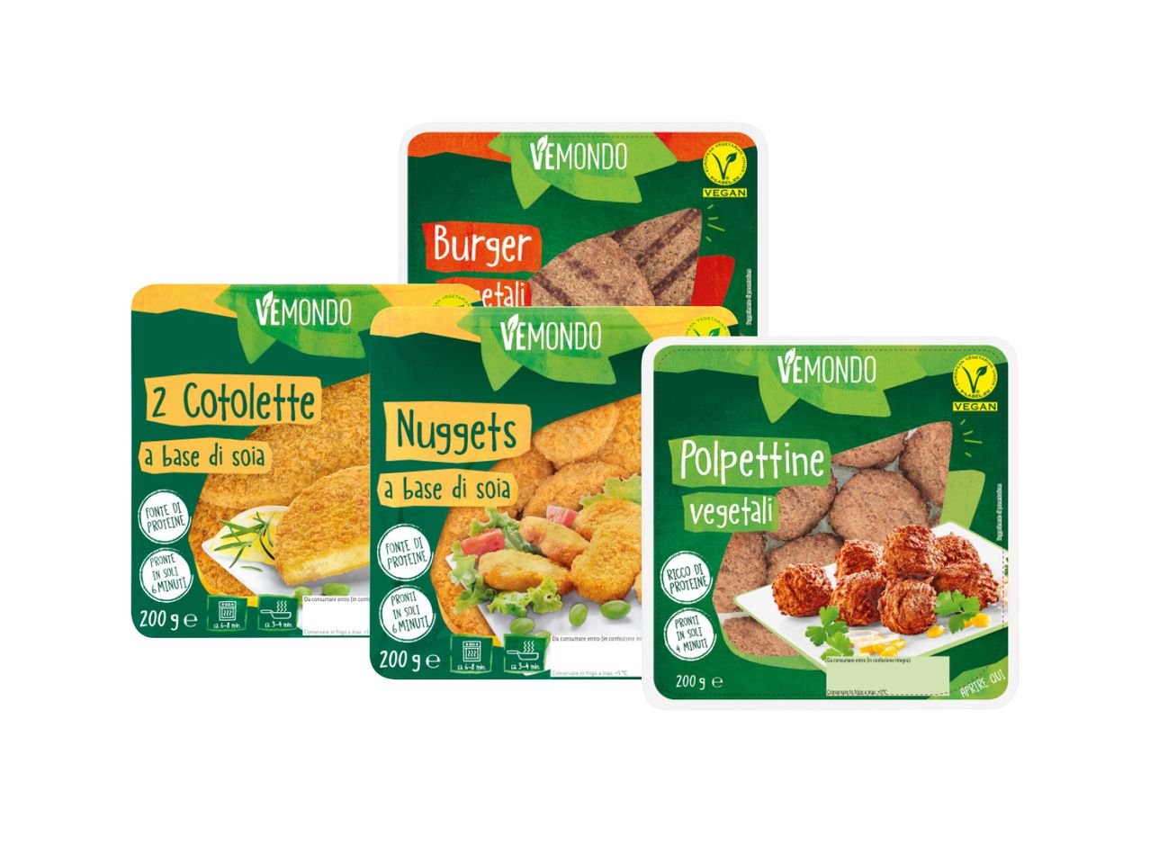 Cotolette, Nuggets, Polpette o Burger