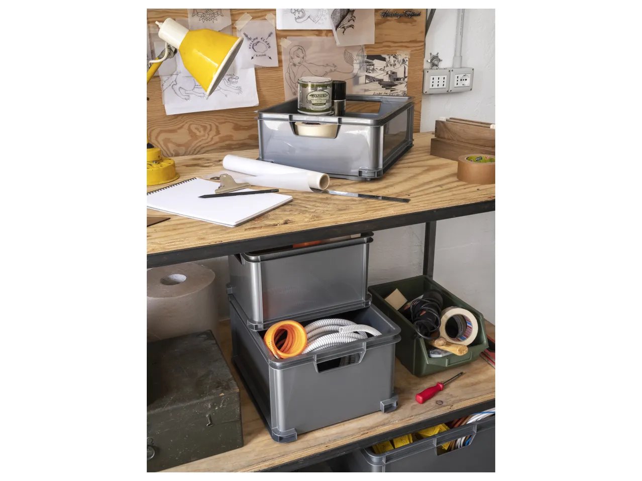 Box portaoggetti 15L