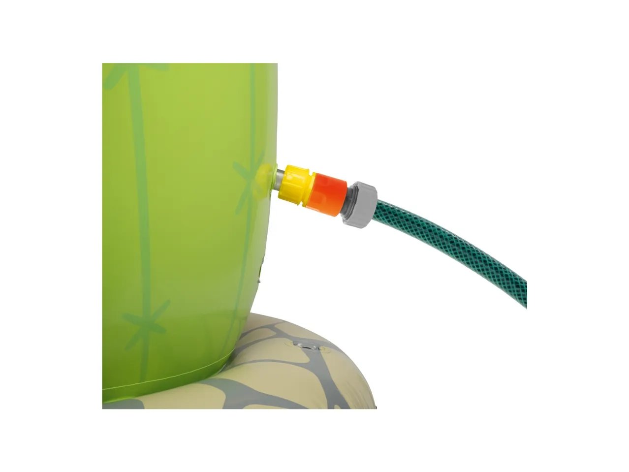 Gioco gonfiabile con spruzzatore d'acqua