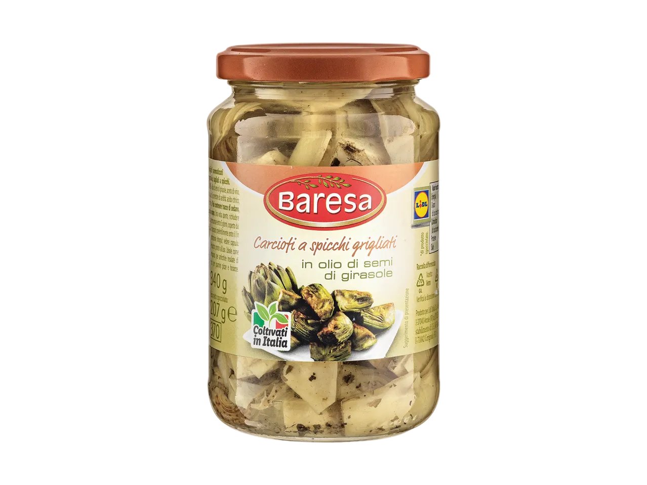 Carciofi a spicchi grigliati