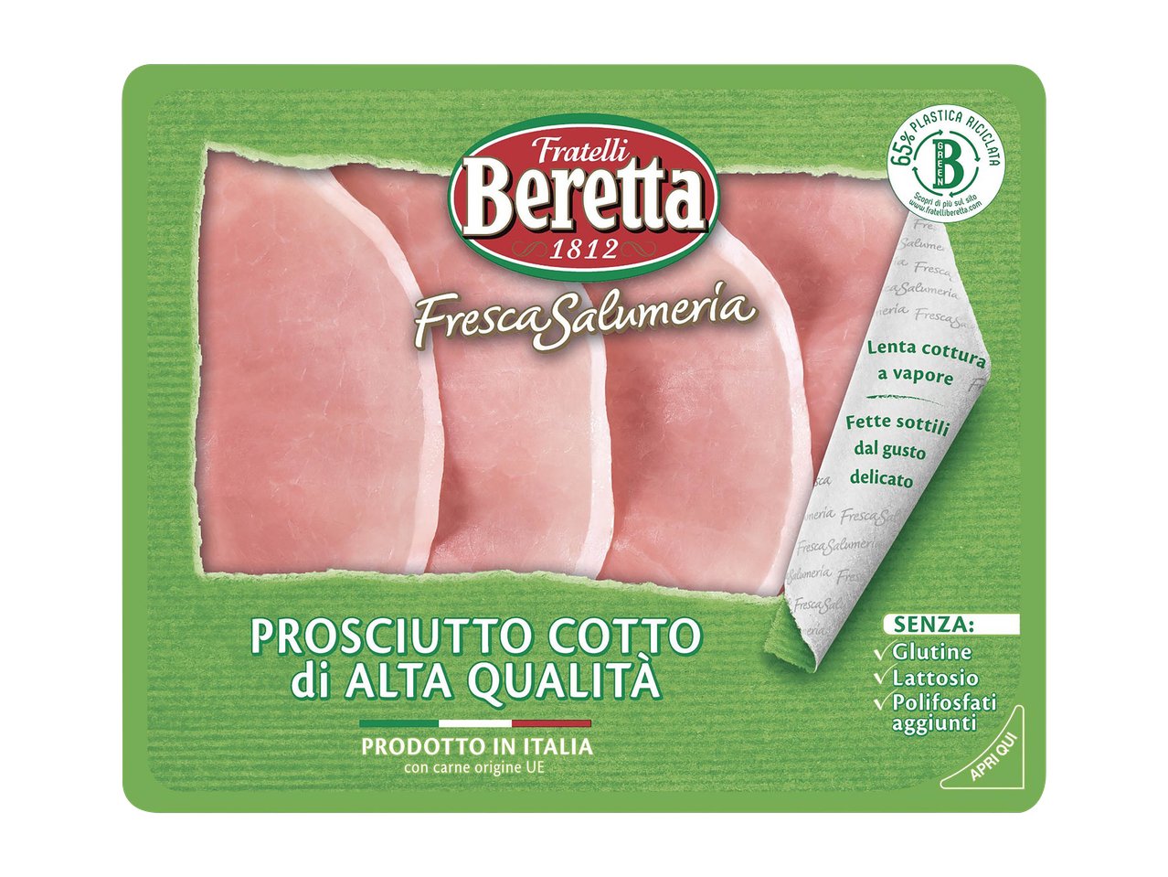Fresca salumeria prosciutto cotto alta qualità