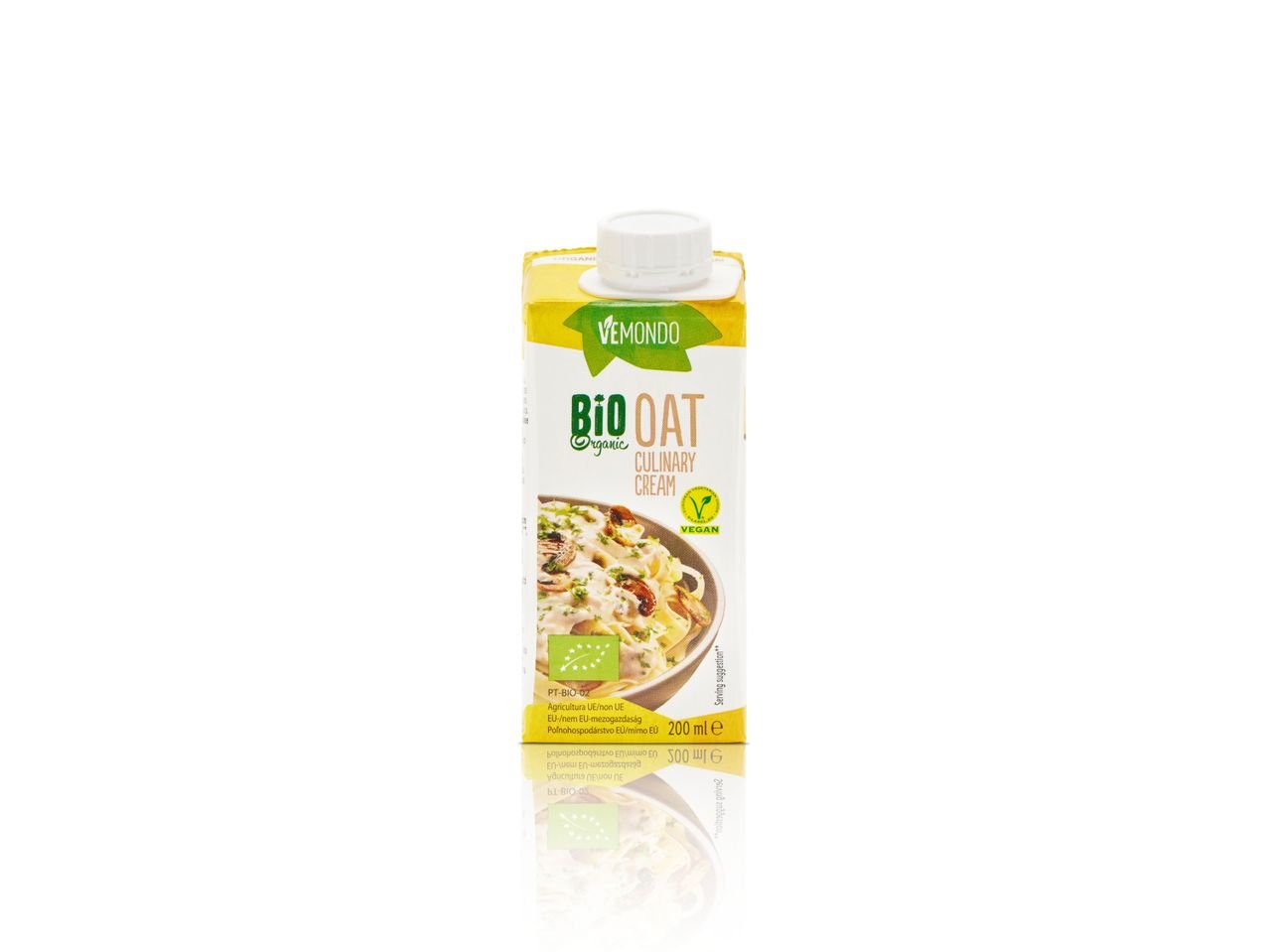 Crema bio per cucinare a base di avena
