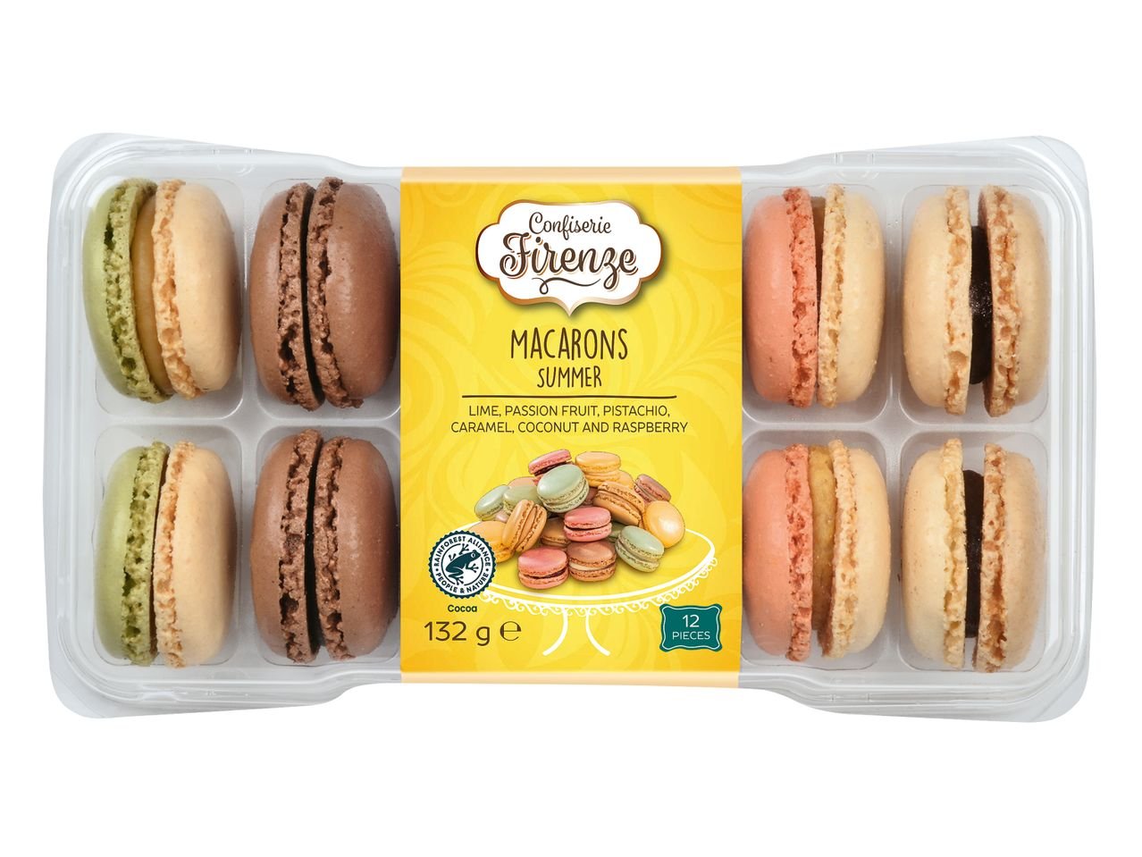 Macarons in diversi gusti