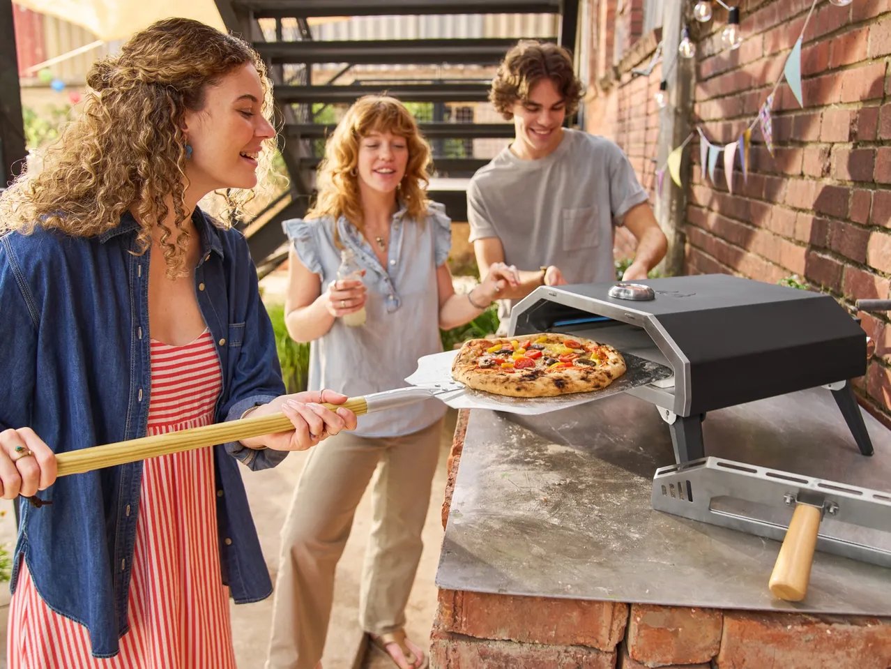 Forno a gas per pizza