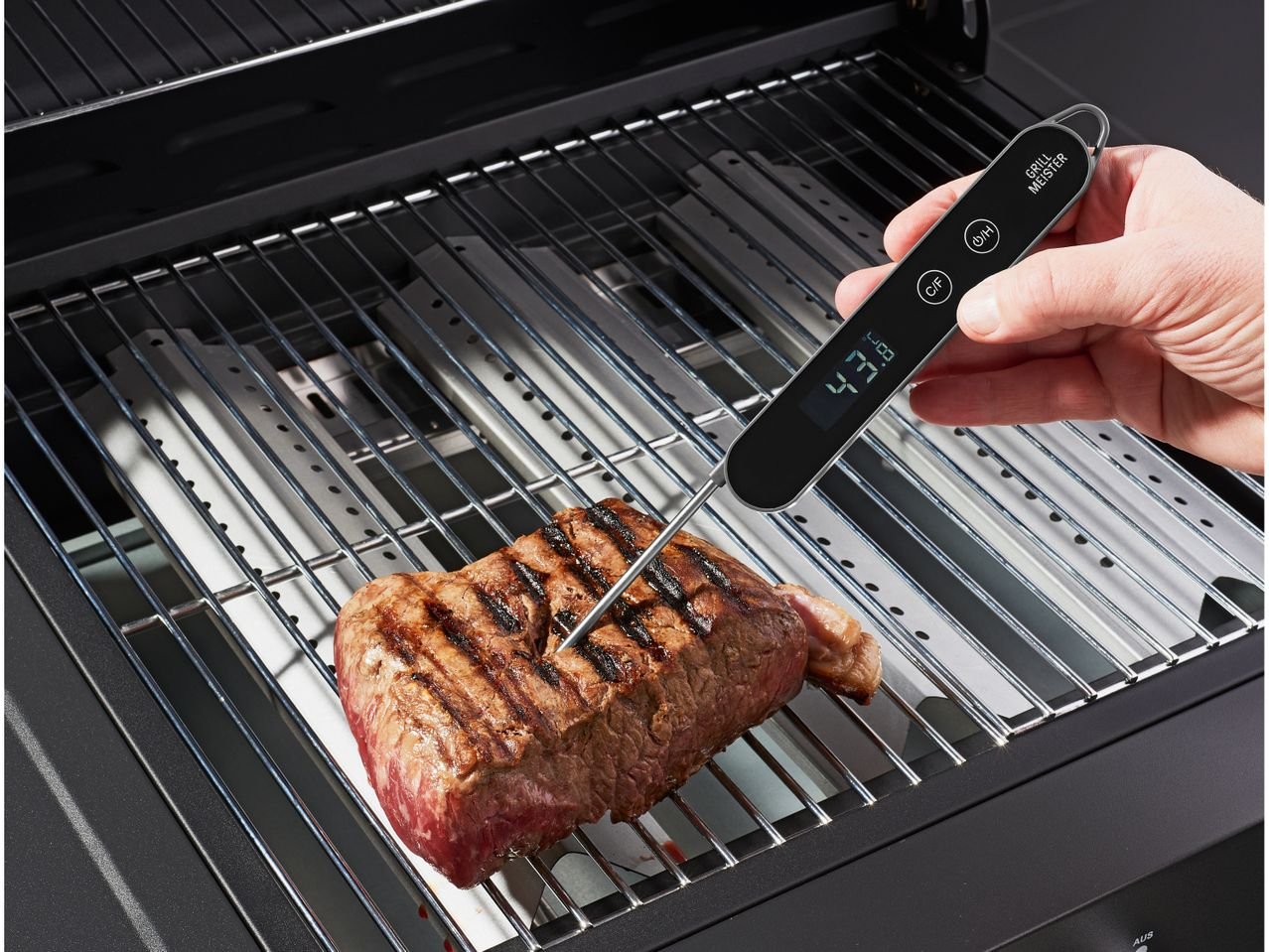 Termometro per barbecue