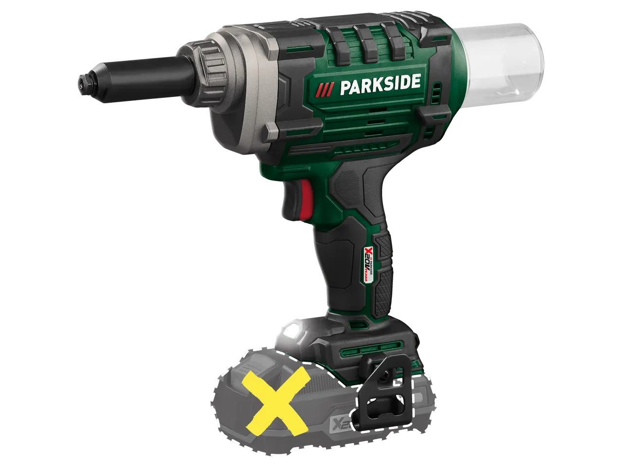 Rivettatrice ricaricabile