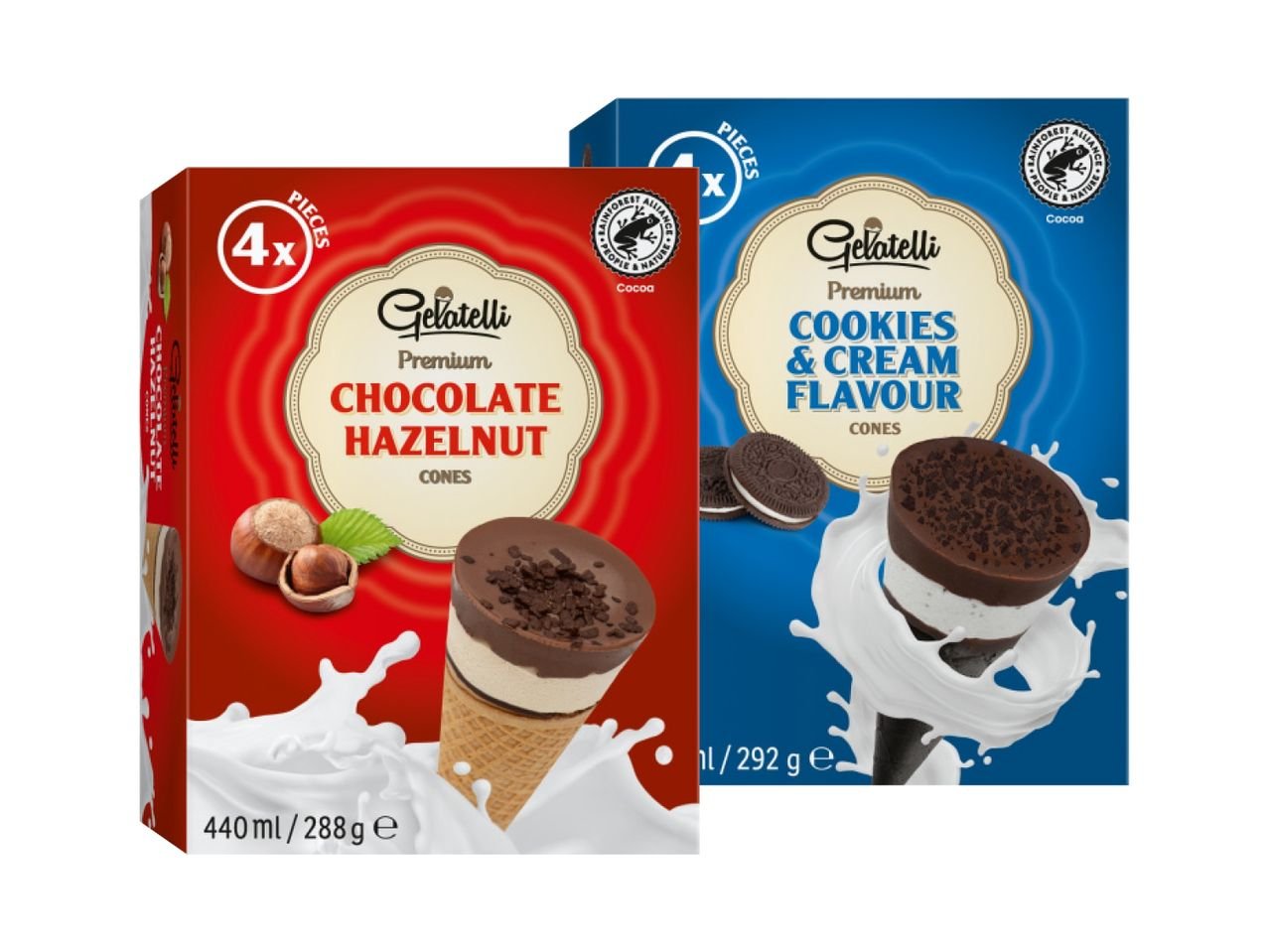 Cono gelato Kiddo o Cookies & Cream