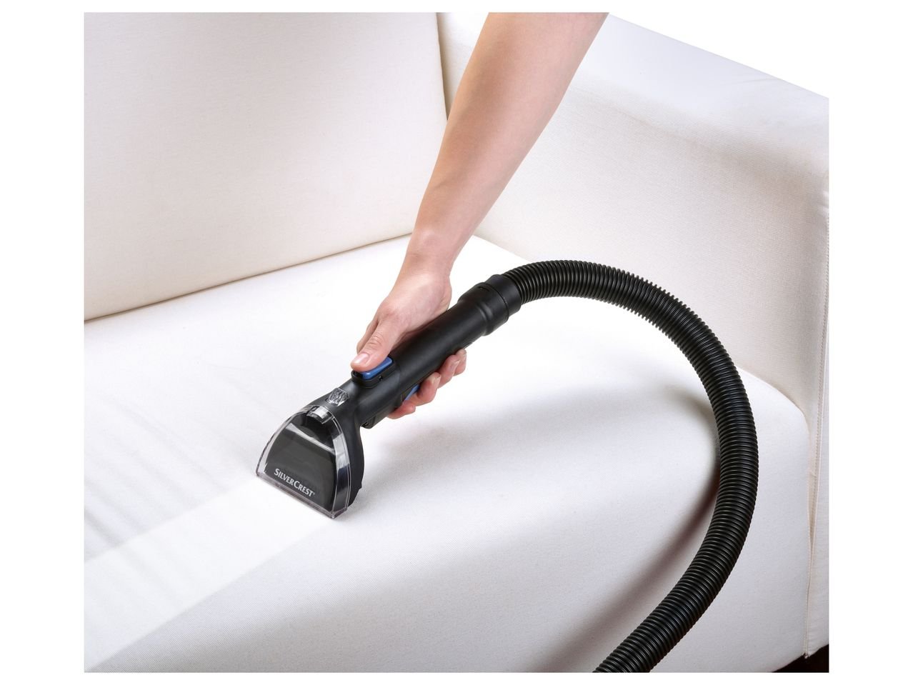 Pulitore portatile per tappezzeria