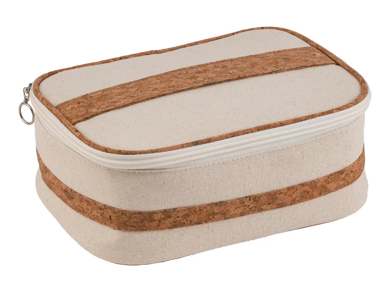 Organizer per pennelli o beauty case in sughero