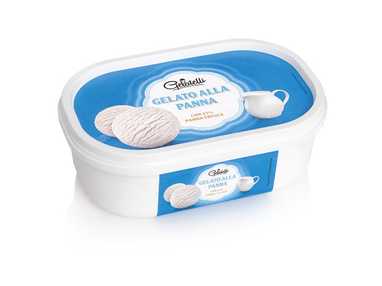 Vaschetta gelato alla panna