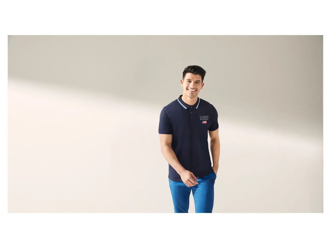Polo da donna o polo slim fit da uomo “U.S. GRAND POLO”