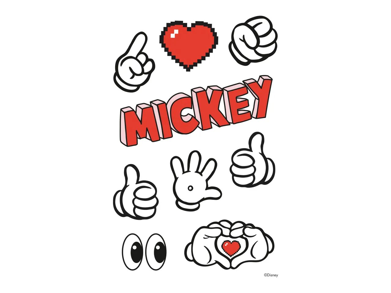 Etichette o stickers "Disney"