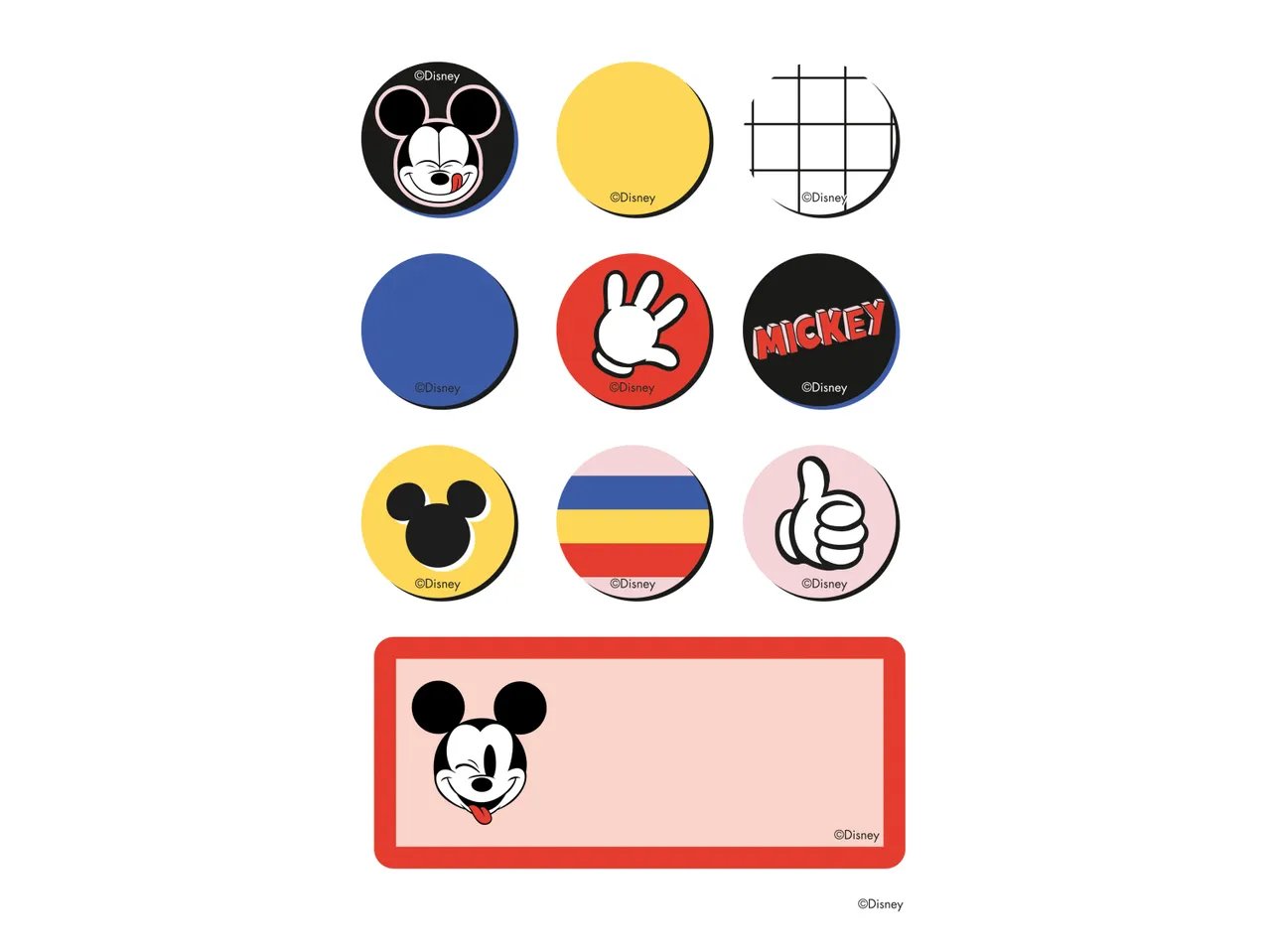 Etichette o stickers "Disney"