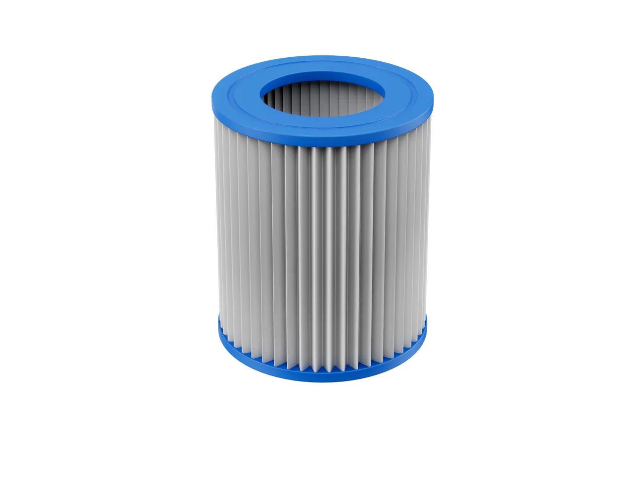 Piscina con struttura in metallo con pompa a filtro inclusa