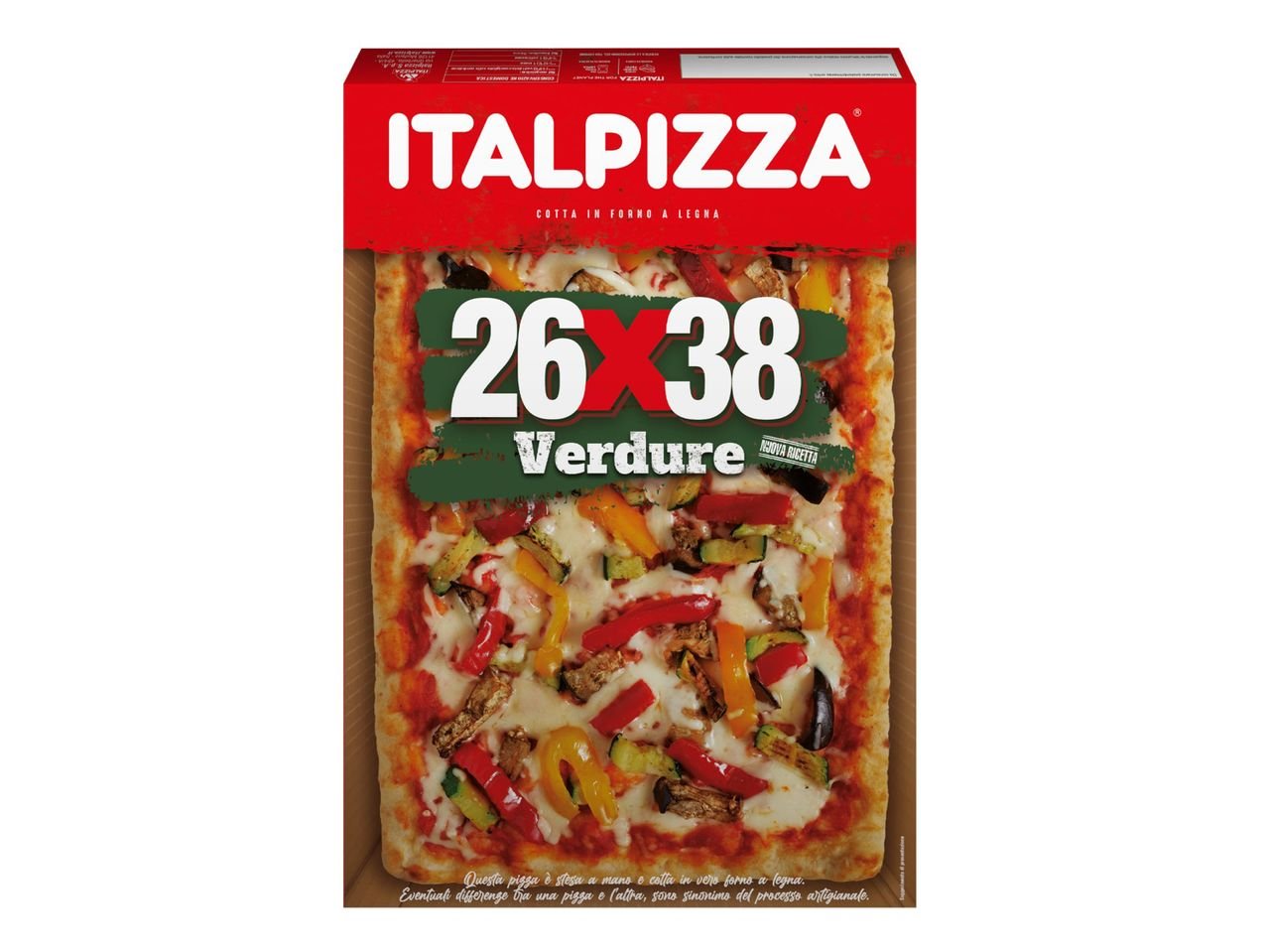 Pizza alle verdure 26x38