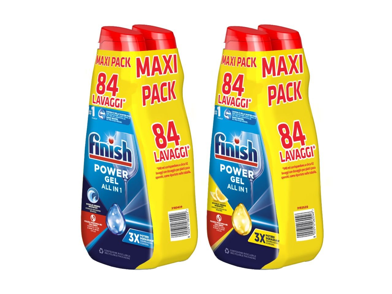 Gel per piatti All-in-One