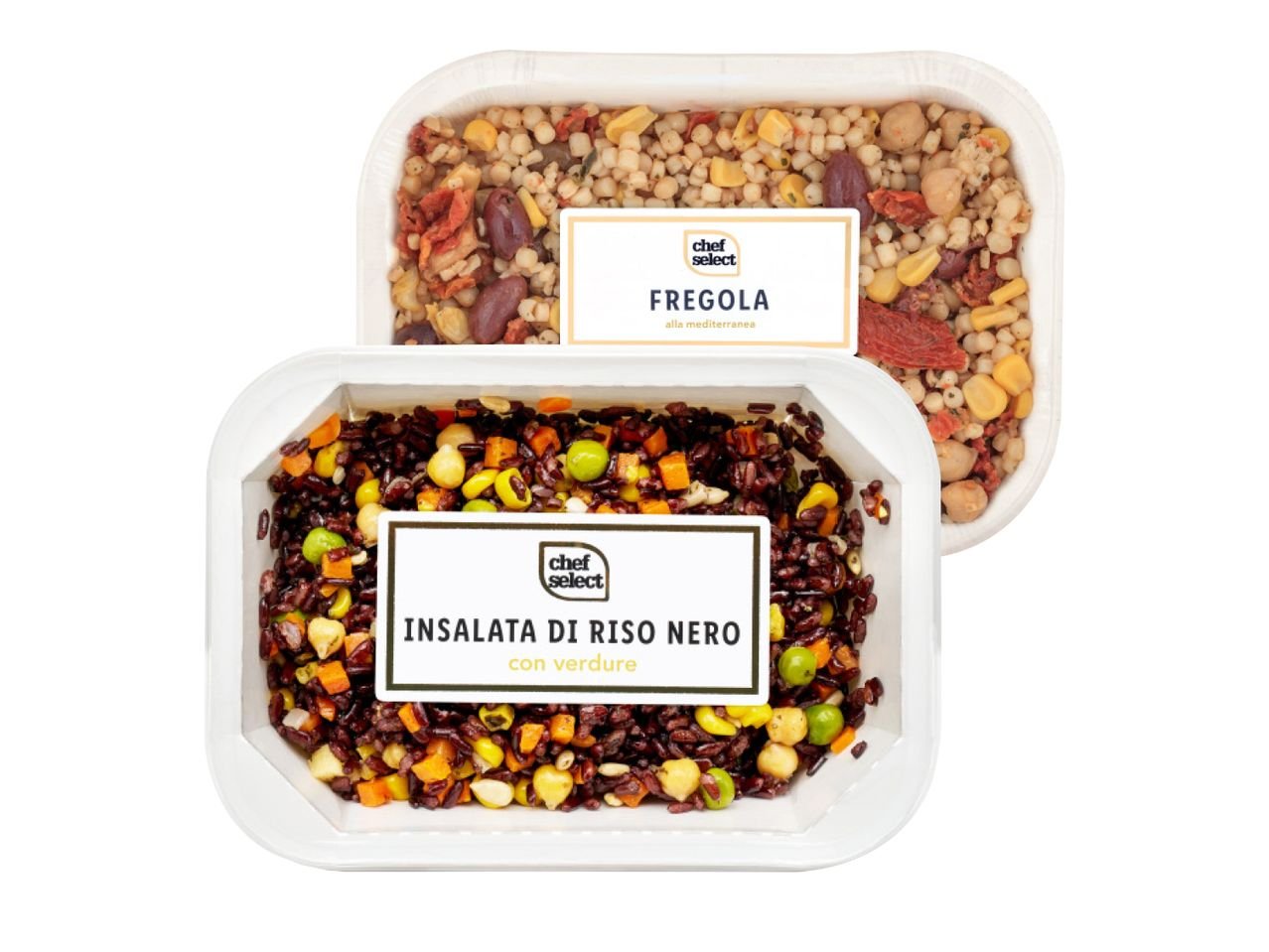 Insalata di riso nero o fregola