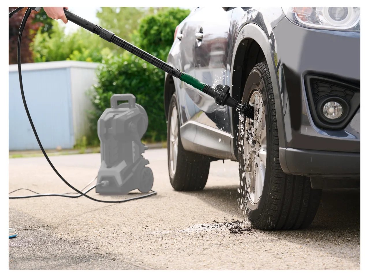 Tubo o spazzola pulizia auto per idropulitrice