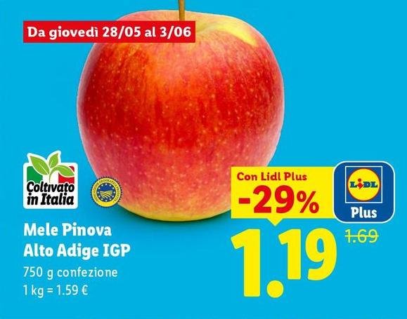 Mele Pinova Alto Adige IGP