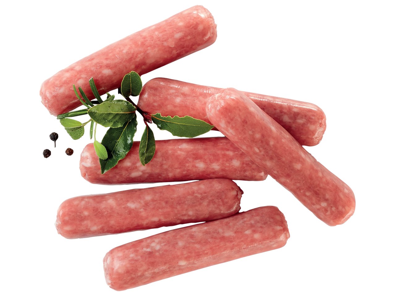 Salsicce di pollo e tacchino con suino