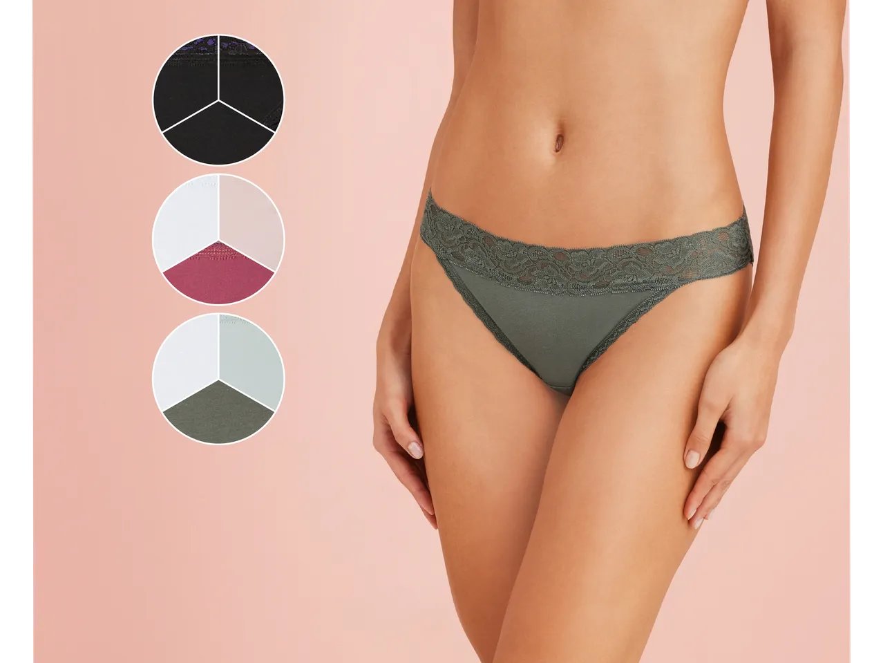 Slip da donna con pizzo