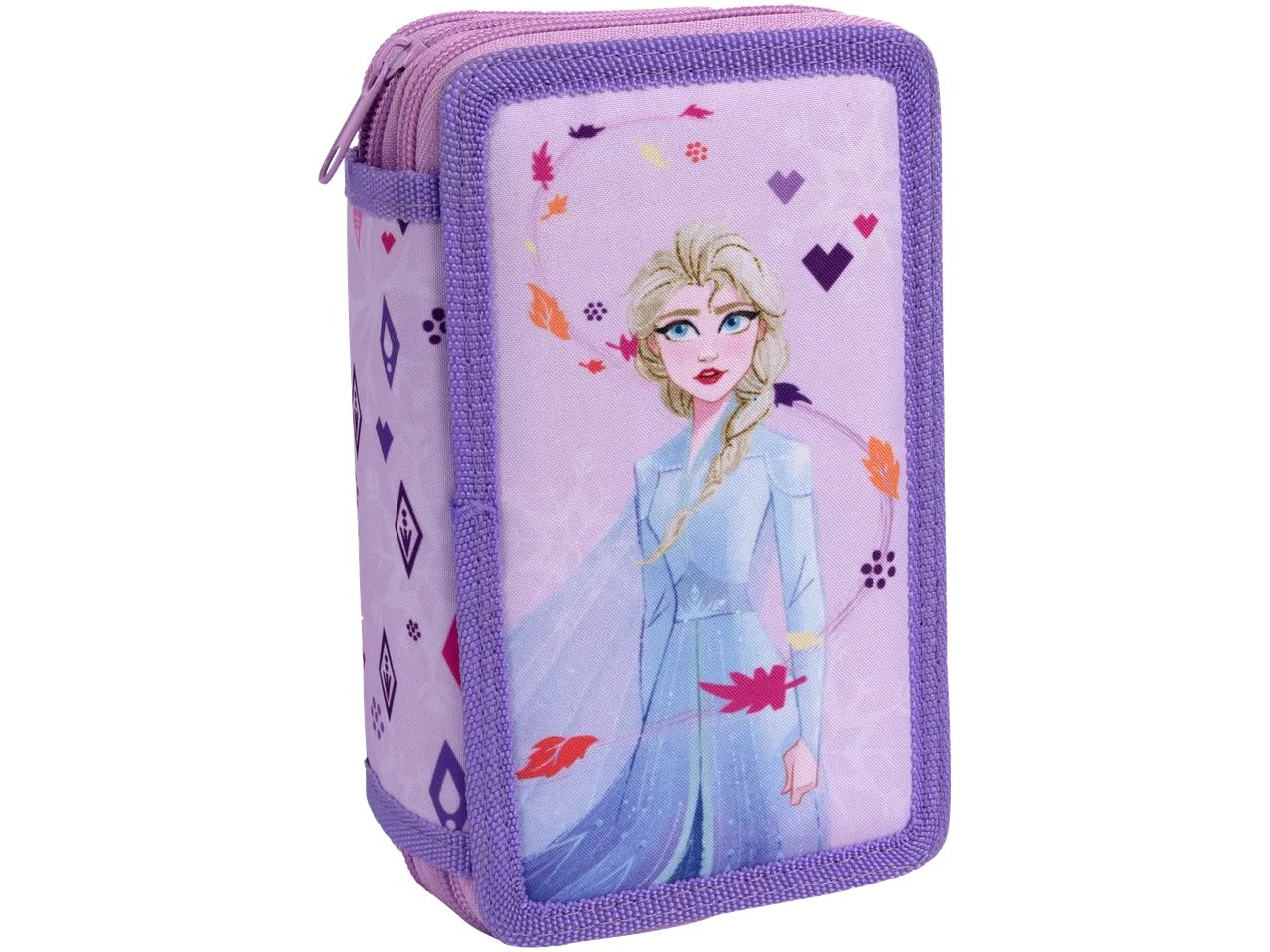 Astuccio a tre cerniere "Jurassic World, Frozen, Spiderman, Lilo & Stitch"