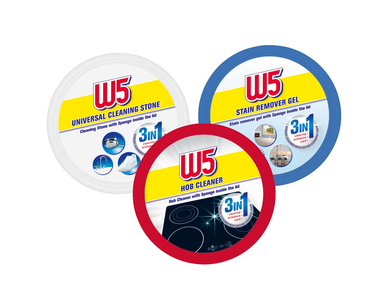 Pasta detergente o smacchiatore gel