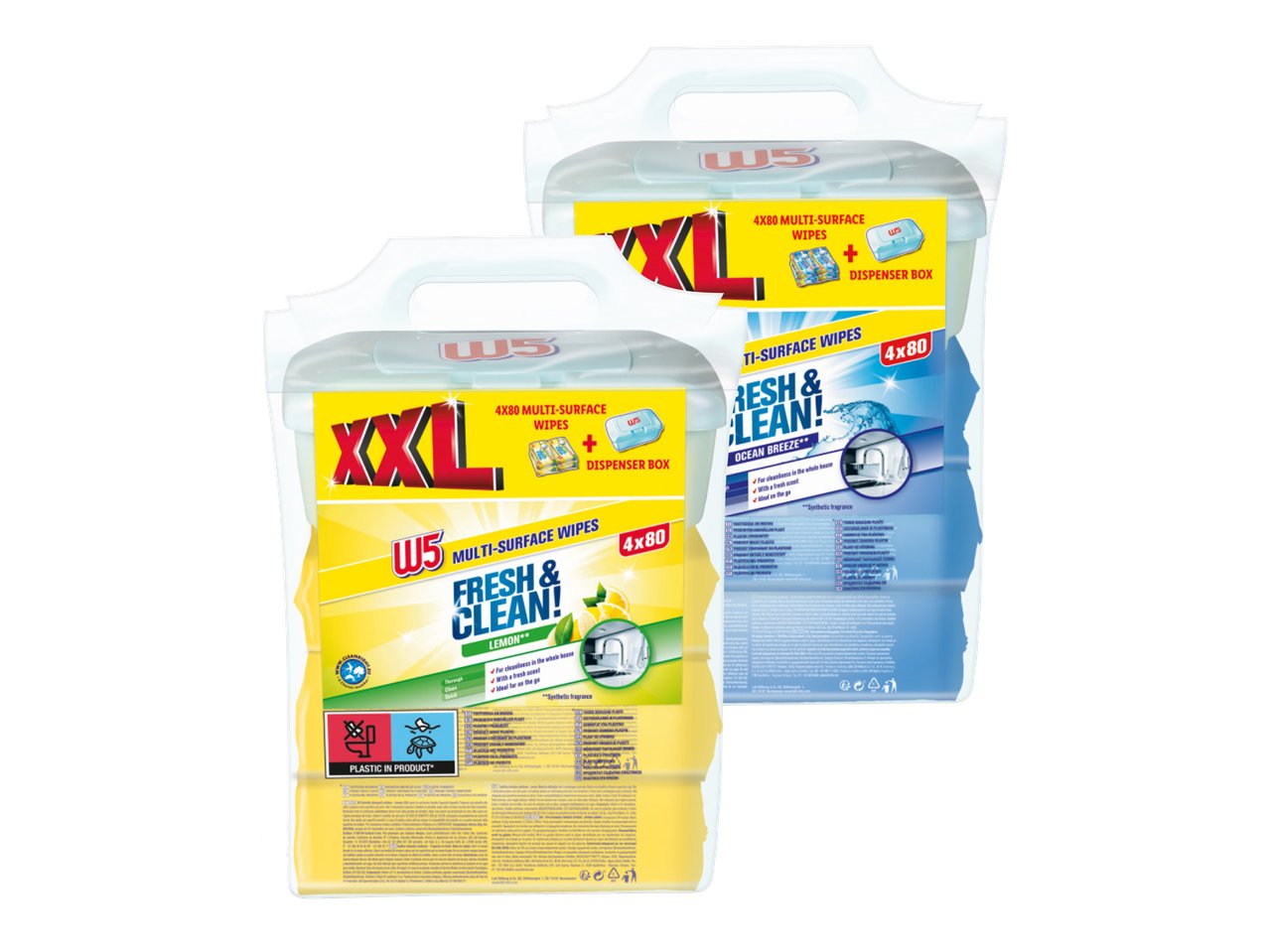 Salviette detergenti multiuso xxl