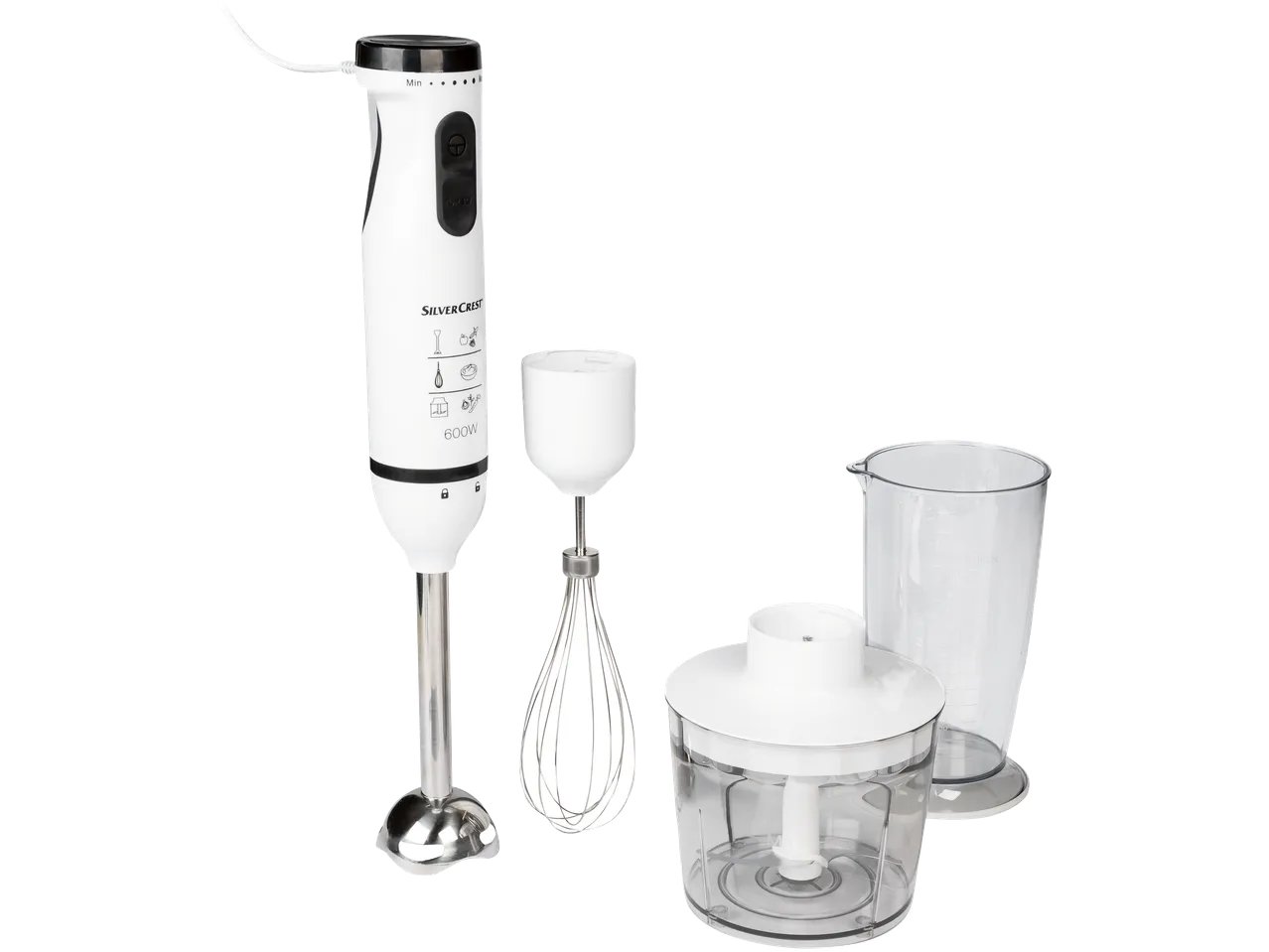 Frullatore a immersione 3 in1