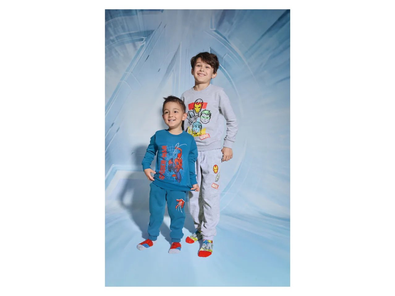 Calzini da bambino "The Avengers, Spiderman, Star Wars"