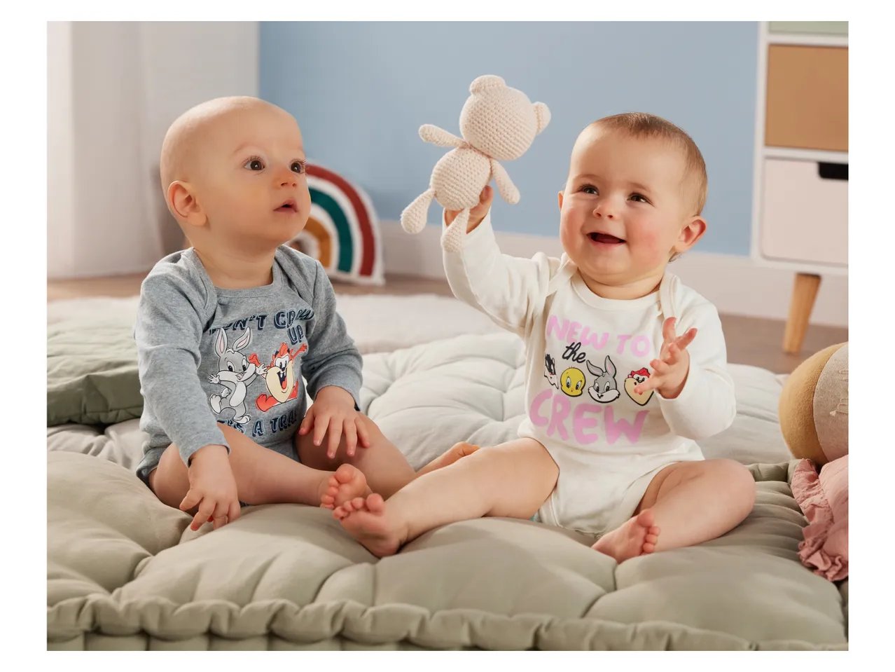 Body a manica lunga da neonata "Looney Tunes"