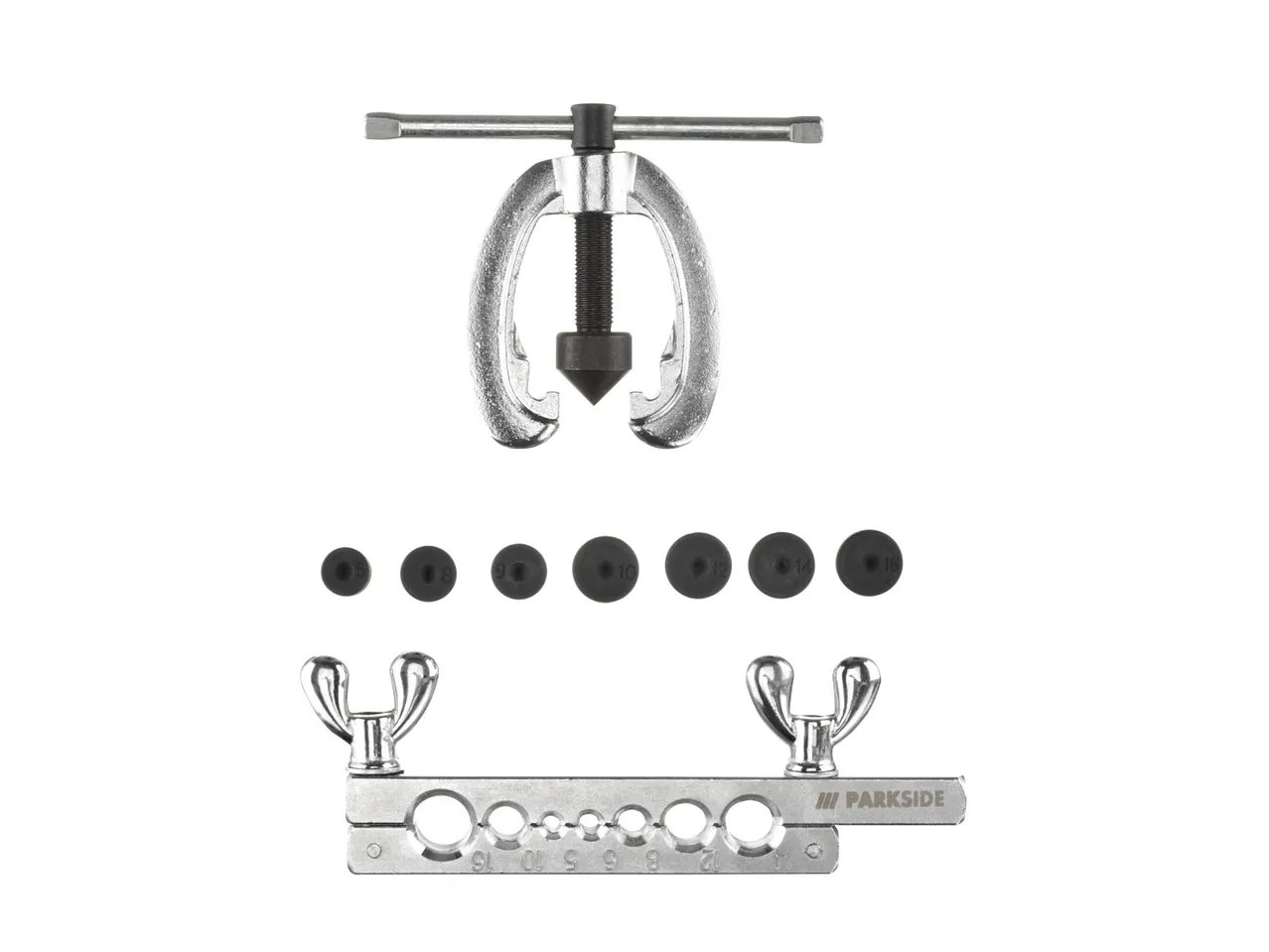 Set per svasatura doppia, tagliatubi o pinza piegatubi