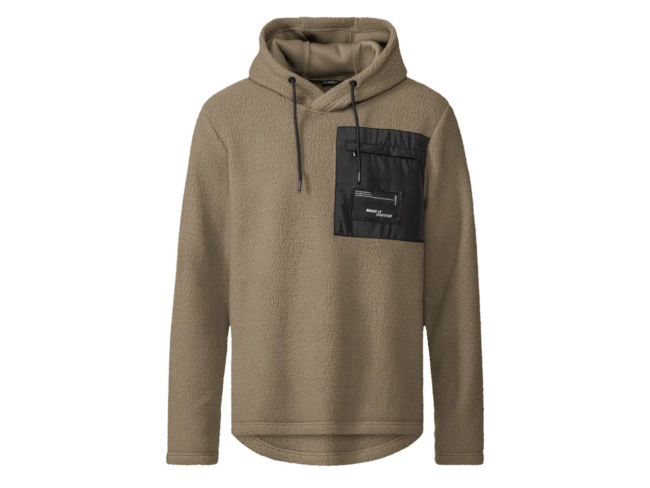 Pullover in pile da uomo